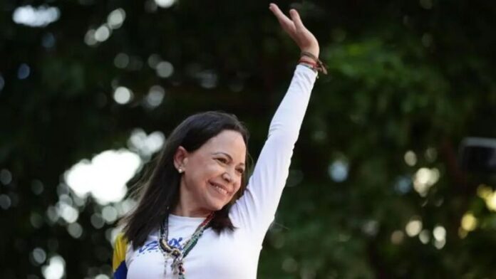 Maria Corina Machado (Foto Ansa)