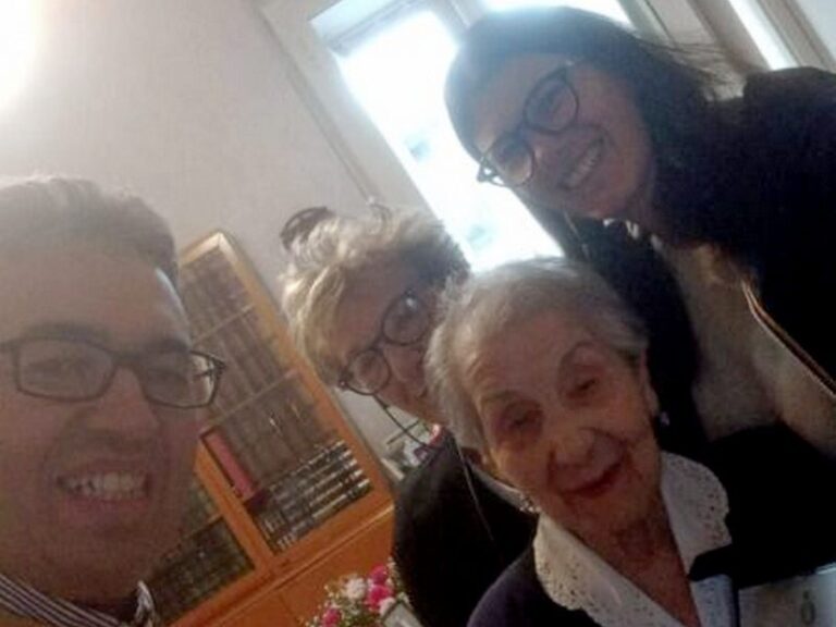 centenaria professoressa Ida De Cicco