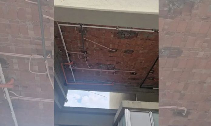 crollo solaio stazione vaglio lise cosenza