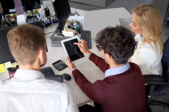 digitale tablet studio lavoro