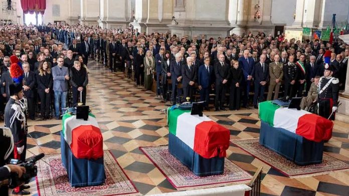 funerali carabinieri padova
