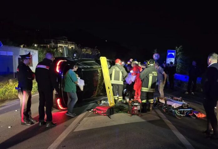 incidente bivio san lucido