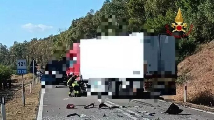 incidente mortale SS 598 Fondovalle Agri