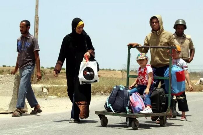 rientro palestinesi gaza