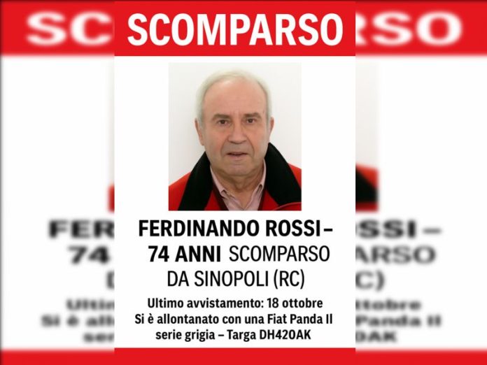 scomparsa ferdinando rossi