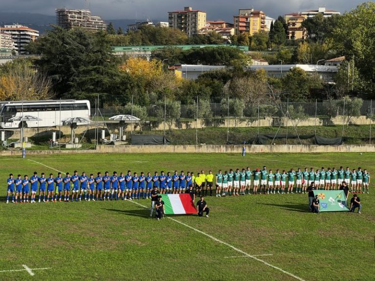 Rugby: Italia U18 travolgente, 54-14 all’Irlanda U18