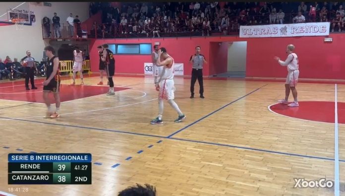 basket rende vs catanzaro