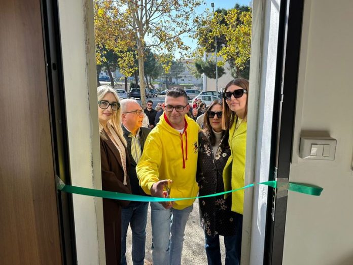 inaugurazione sede basta vittime 106