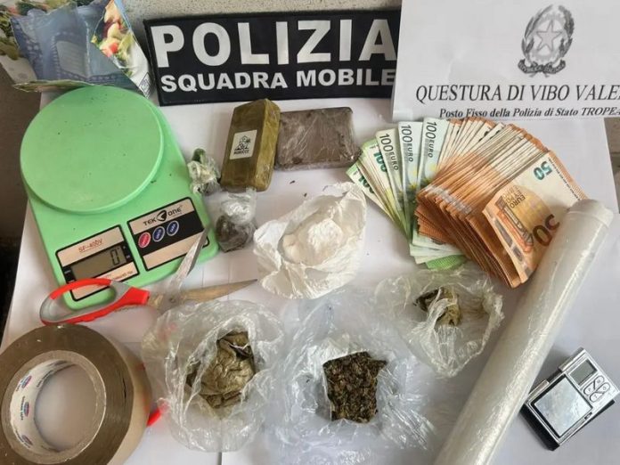 polizia vibo droga ricadi