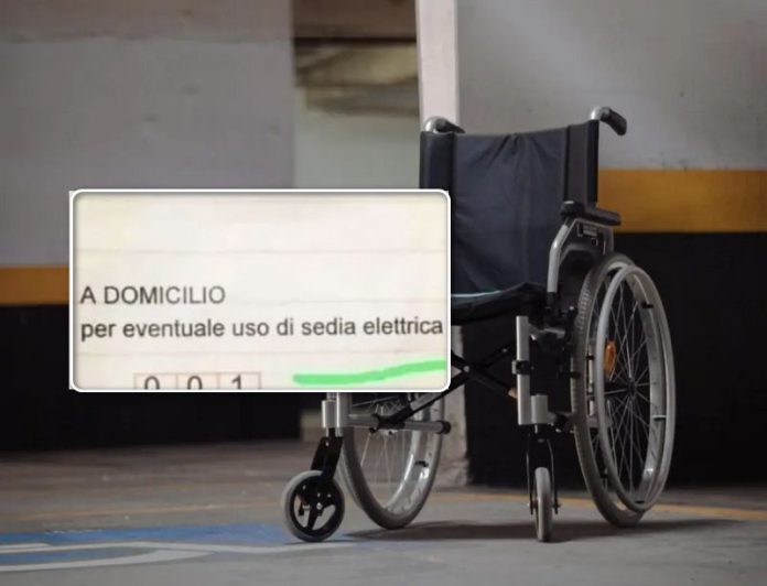 sedia elettrica