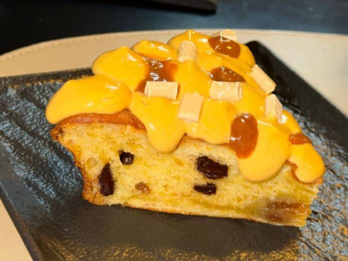 Impasto panettone iin teglia