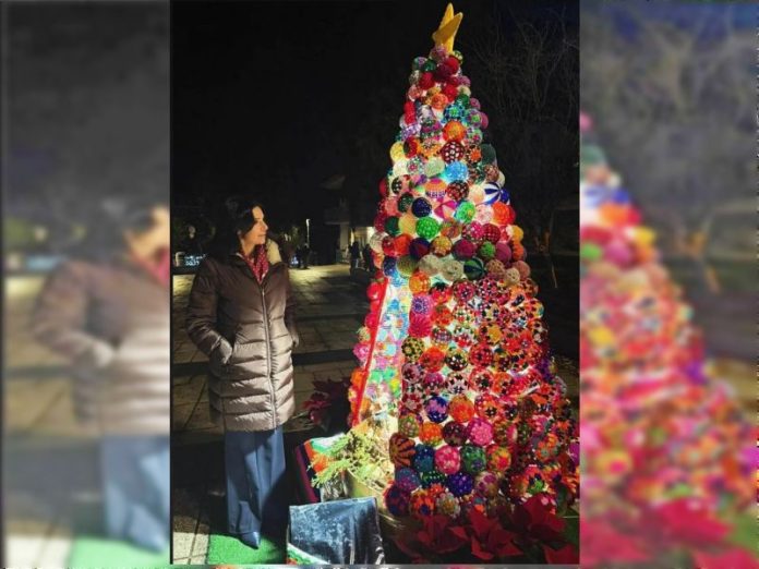 albero natale uncinetto mannoli