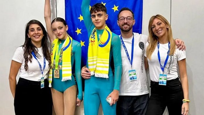 asd pattinaggio lamezia oro europeo