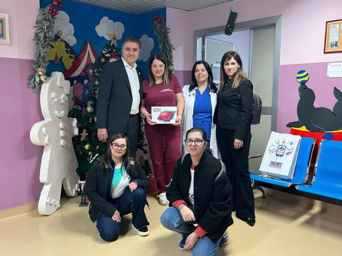 donazione tablet pediatria lamezia