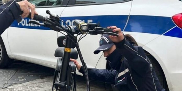 polizia locale bici elettriche