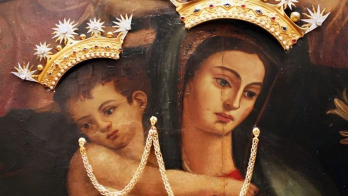 reggio quadro madonna consolazione