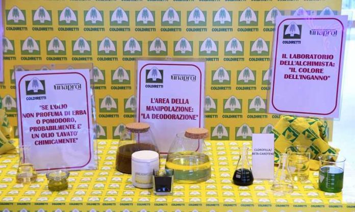 olio straniero invade italia