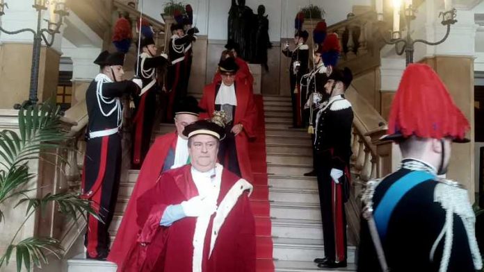 Inaugurazione anno giudiziario a Catanzaro Lucantonio