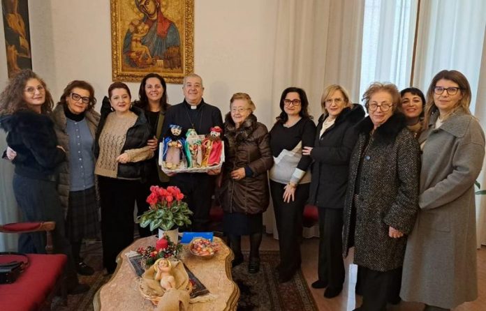 delegazione Unicef con Arcivescovo