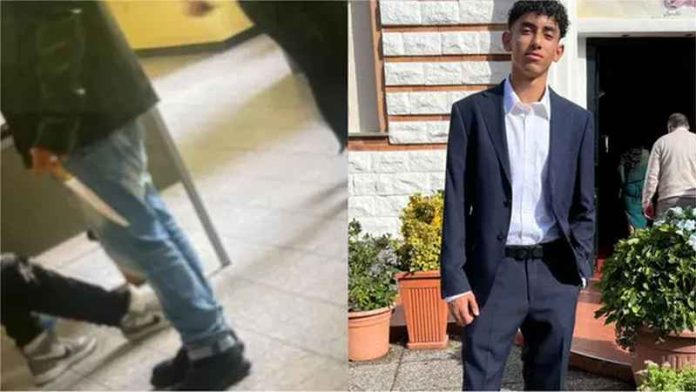 il coltello usato-e la-vittima abanoub youssef