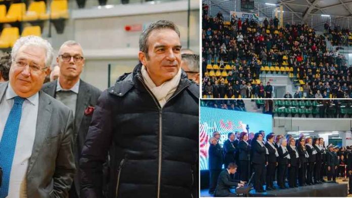 inaugurazione palazzetto lamezia