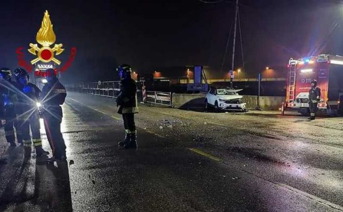 incidente vigili del fuoco