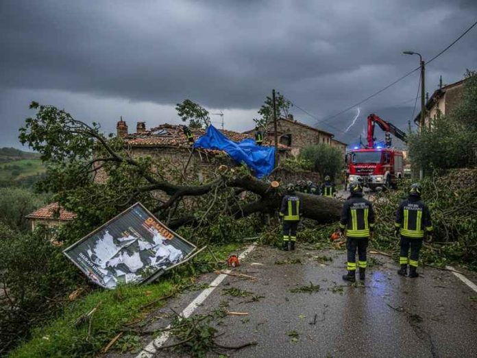 maltempo danni vigili del fuoco