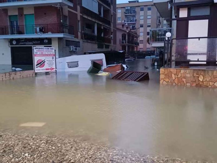 quartiere catanzaro lido allagato