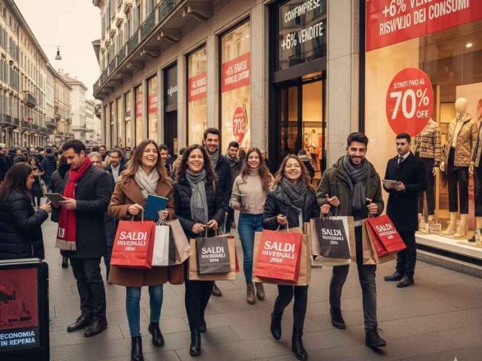 saldi acquisti consumi