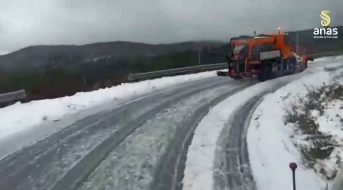 spazzaneve anas strade calabria