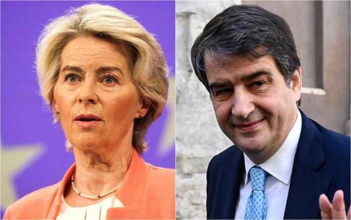 von der Leyen e Fitto
