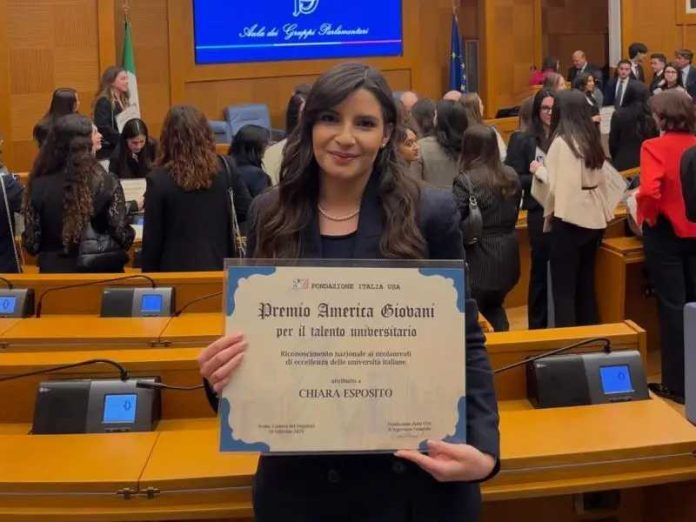Premio America Giovani Chiara Esposito