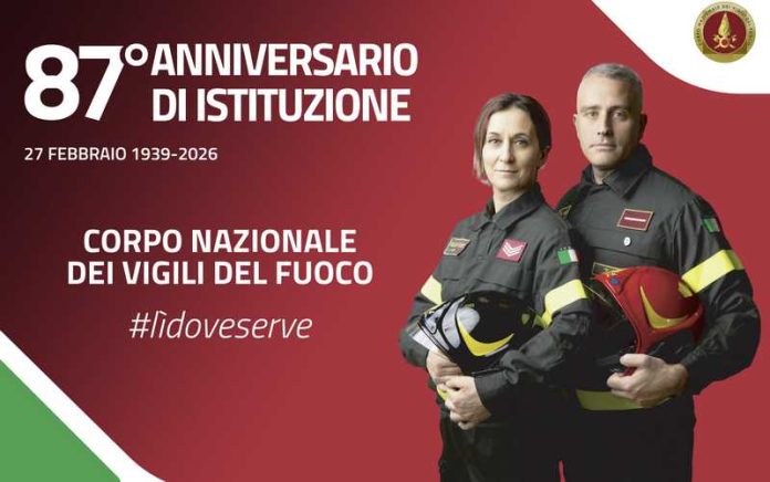 anniversario vigili del fuoco
