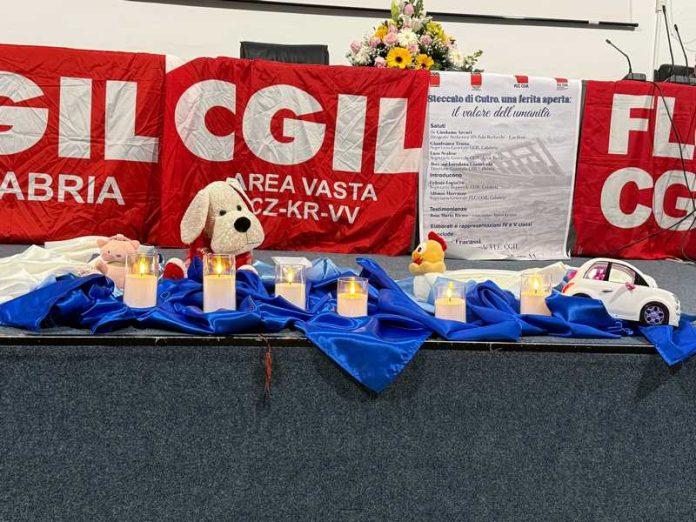 commemorazione vittime cutro cgil