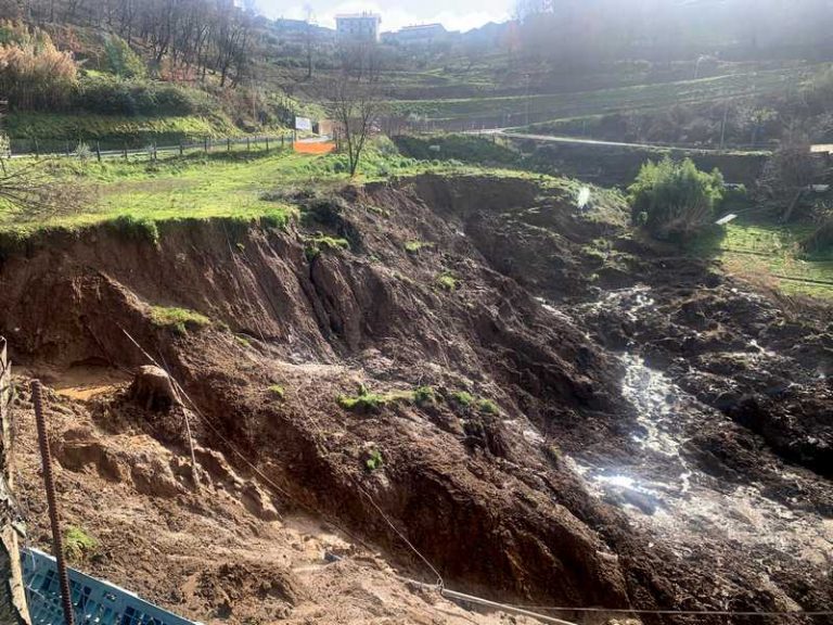 danni maltempo frana calabria