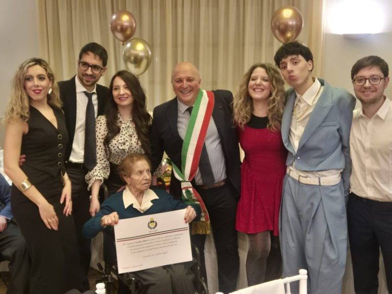 Carolina Blasi centenaria cosenza