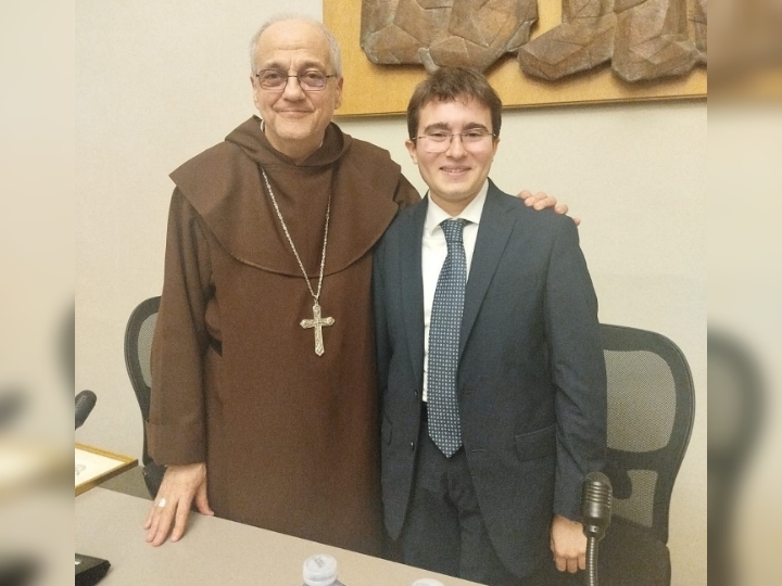 Studente calabrese incanta Pisa nel segno di Sant’Agostino