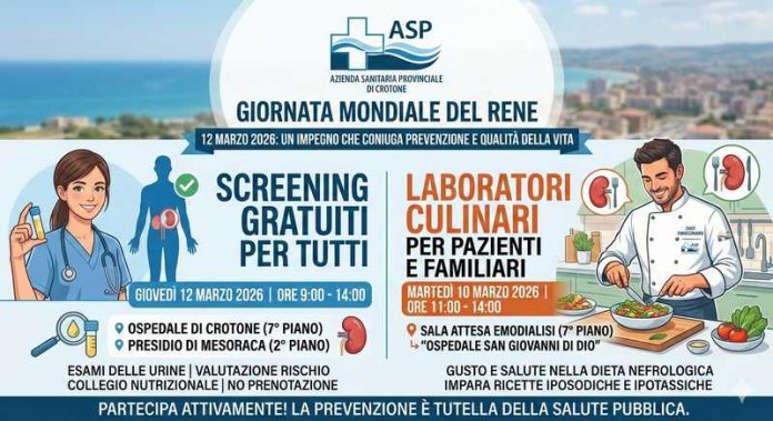 asp crotone giornata mondiale del rende