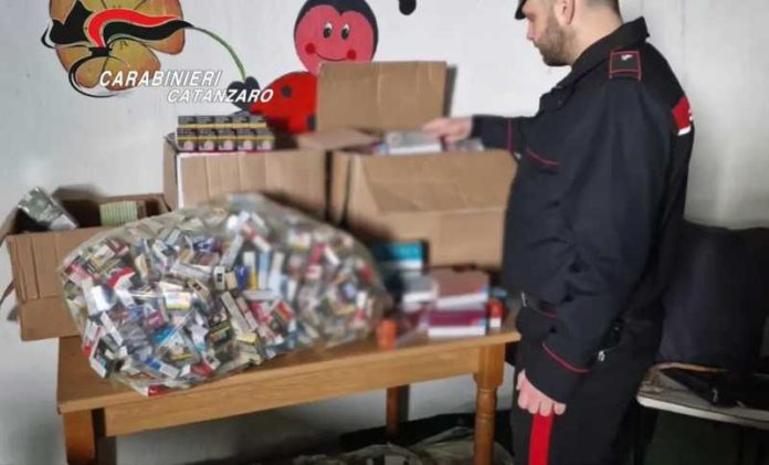 catanzaro lido ricettazione sigarette rubate