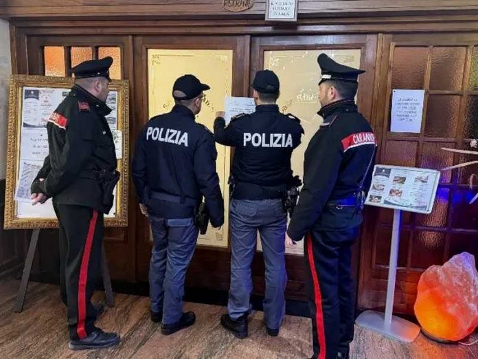 polizia crotone chiusura ristorante