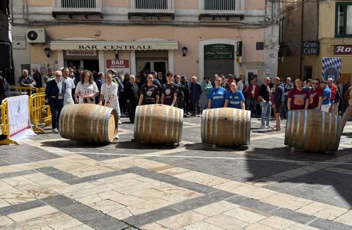 Squadra femminile Palio delle botti