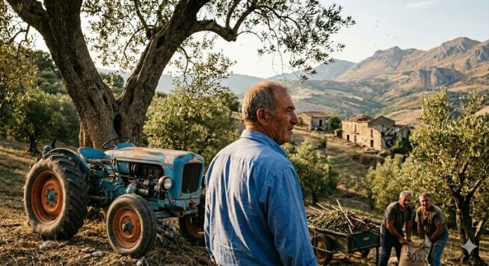 agricoltura trattore contadini