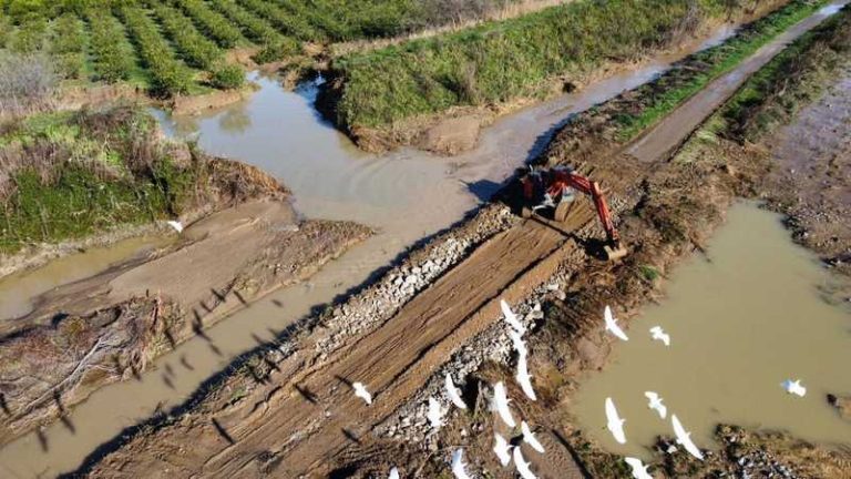 argine crati alluvione