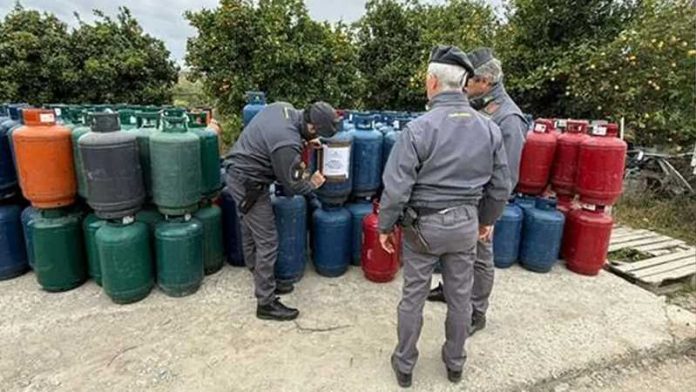 gdf sequestro bombole gas