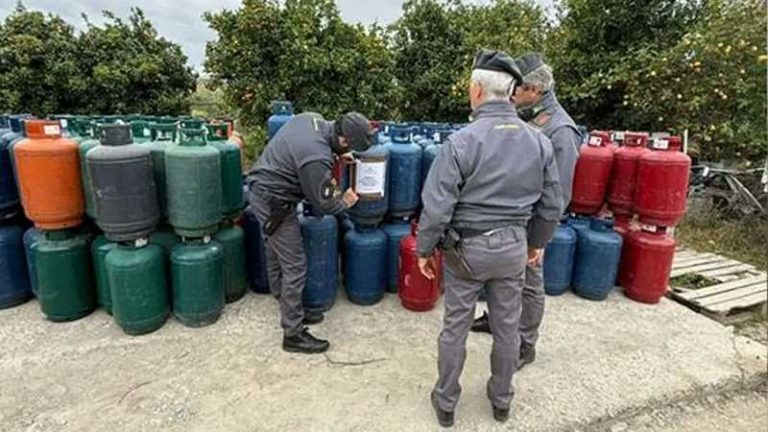 gdf sequestro bombole gas