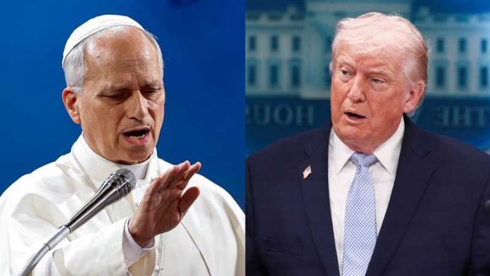 papa leone trump