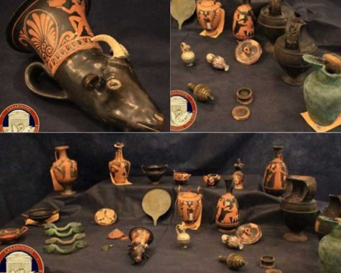 reperti restituiti museo sibari