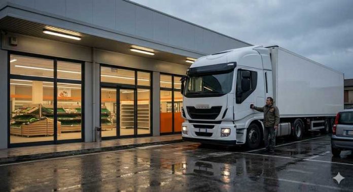 scaffali vuoti supermercato