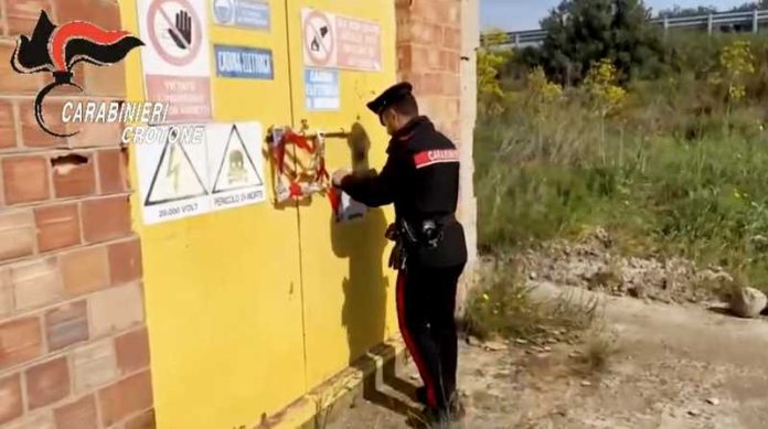 sequestro impianto idrico belvedere spinello