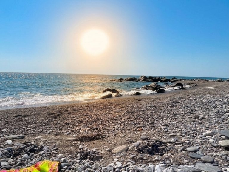 sole tramonto mare
